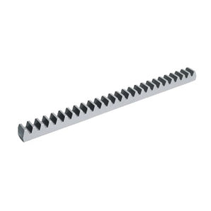 Cremallera módulo 4 009-CGZ acero galvanizado 22 x 22 mm