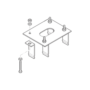 Anclaje para barreras 119-RIG006 compatible con