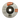 Disco abrasivo B-44264 4 1/2" diámetro 7/8" eje 6mm espesor
