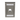 Placa de pared vertical CFPE1IGY Gris ABS 1 puerto 69.8 x