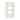 Placa de pared vertical CFPE4IWY 4 puertos blanco mate ABS