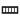 Placa de pared CW5BL 5 espacios color negro compatible con