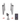 Torniquete Medio Cuerpo DS-K3B220-KIT Acero Inoxidable, 110/220 Vca, 3000000 MCBF