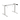 Escritorio motorizado EM33-2A3-WH altura ajustable 60-125cm