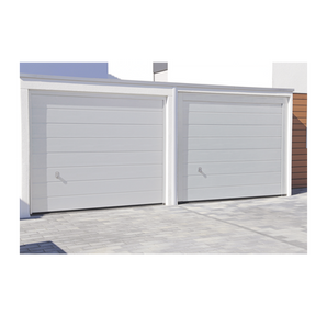 Puerta de garage GARAGE-168 16x8 panel de lamina calibre 26
