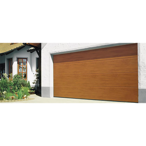 Puerta de garage GARAGE-169-W 16x9 pies panel de lámina