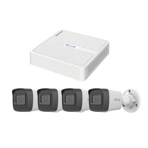 Kit de vigilancia KIPH4B/2MP 8 canales NVR 2MP 4 cámaras