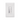 Placa de pared pasa cable LP-FP-BRUSH 1 puerto blanco
