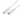 Cable de parcheo LP-UT6A-500-WH-28 Cat6a 5 m UTP 28 AWG