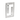 Soporte de baja tensión LV-W-1G Acero galvanizado Plata