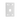 Placa de pared modular blanca MX-FP-S-01-02B compatible con