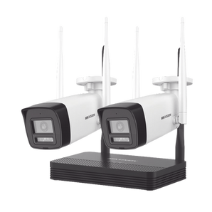 Kit ip inalámbrico NKS422W0H 2mp 4 canales 30 mts ir audio