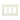 Placa de pared SC3BI 3 espacios color blanco compatible con