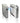 Torniquete XT-FLAP Swing Barrier Acero inoxidable 304, Dimensiones 1400 x 280 x 950 mm, Vida útil 3,000,000 de ciclos