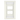 Placa de pared vertical CFPE4IWY 4 puertos blanco mate ABS