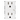 Módulo duplex eléctrico SM-2TC-B 10a 127v 66.93mm x 43.43mm