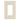 Placa de pared CW1-LA color almendra tapa para switch