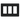 Placa de pared CW3BL color negro 3 espacios compatible con