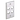 Placa de pared vertical CFP4SY Acero inoxidable grado 304 4