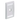 Placa de pared vertical CFPE1WHY Color blanco 1 puerto 69.8