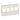 Placa de pared NK4MFIW 4 puertos keystone color blanco mate