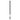 Poste de esquina negro SYS-POST-ESQ-3B Tubo galvanizado 1