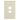 Placa de pared vertical NK2FEIY color marfil 2 puertos 69.8