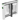 Barrera peatonal MARSS1200 acero inoxidable 1360x120x1020