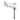 Montaje de pared DS-PRB2221(ANTI-CORROSION) aluminio blanco