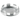 Sello para knockout HUB-1045 1-1/4 pulg acero galvanizado