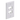 Placa de pared vertical CFP4WH Color blanco 4 puertos 69.8