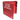 Caja metálica roja EM1212DOCU 15x25x30 cm 1.5 kg 220v 1000w