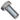 Tornillo máquina galvanizado ANC-TMG38212 3/8 pulg 2 1/2