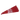 Bandas reflectantes 490117 nylon resistente rojo brillante