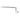 Llave compacta LP-CNT 10 cm x 5 cm x 2 cm acero inoxidable