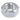 Tuerca hexagonal ANC-TH58 5/8" 16 mm Galvanizada Alta