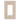 Placa de pared SC1TP tapa de 1 espacio color blanco mate