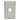 Placa de pared vertical KWPY 1 puerto 69.8 x 114.3 mm acero