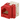 Módulo jack rojo NKP5E88MRD Categoría 5e 8 posiciones 110