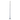 Poste de acero galvanizado MSC-30A-3 3 m de altura tubo de