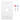 Placa de pared LP-FP-21 1 puerto vertical color blanco