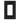 Placa de pared CW1BL negra 1 espacio atenuador compatible