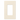 Tapa de pared SC-1-BI color beige 1 espacio compatible con