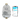 Medidor de agua inteligente TWLXSY20 3/4 pulgada medición