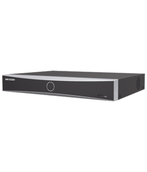 NVR 12 Megapixel (4K) / 16 canales IP / AcuSense (Evita Falsas Alarmas) / Reconocimiento Facial / 1 Bahía de Disco Duro / HDMI en 4K / Sin Puertos PoE+