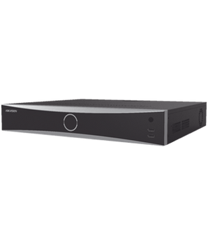 NVR 12 Megapixel (4K) / 16 canales IP / AcuSense (Evita Falsas Alarmas) / Reconocimiento Facial / 4 Bahías de Disco Duro / HDMI en 4K / Alarmas I/O