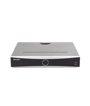 NVR 12 Megapixel (4K) / 32 canales IP / AcuSense (Evita Falsas Alarmas) / Reconocimiento Facial / 4 Bahías de Disco Duro / HDMI en 4K / Alarmas I/O