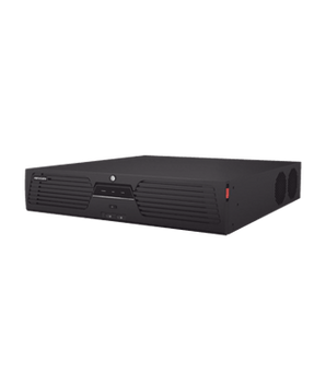 [Doble Poder de Decodificación] NVR 32 Megapixel (8K) / 128 Canales IP / AcuSense / ANPR / Conteo de Personas / Heat Map / 8 Bahías de Disco Duro / 2 Tarjetas de Red / Soporta RAID con Hot Swap / 2 HDMI en 8K / Soporta POS / Alarmas I/O