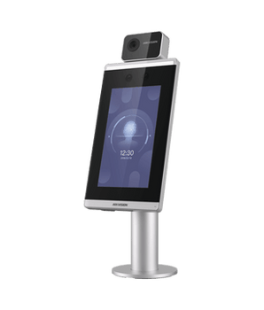 Biométrico para Acceso con Reconocimiento Facial ULTRA RÁPIDO / Cámara Dual 2mp / Incluye montaje para Torniquete / Termografia Industrial