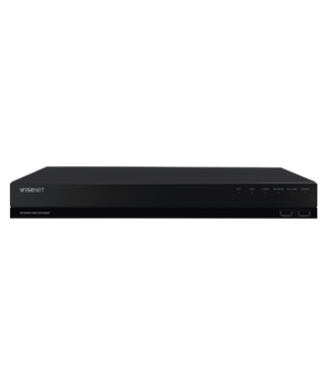 NVR de 12 Megapíxel con Wisenet Wave Embebido / Incluye 4 Licencias / 8TB Incluidos / 8 canales / 8 puertos PoE+ / H.265 & WiseStream / E/S de alarma